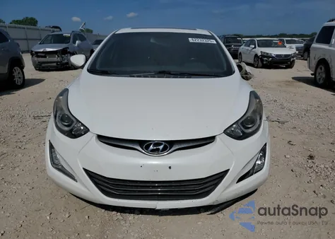 2014 Hyundai Elantra Se from USA, damaged, VIN 5NPDH4AEXEH479341